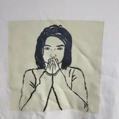 レア　美品　ビョーク　1stジャケ　イラスト　Tシャツ　白　XL　beamsのサムネイル
