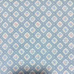 コスモ パステル スクエア 小花 生地 布 ハギレ 34x110cm 延長可