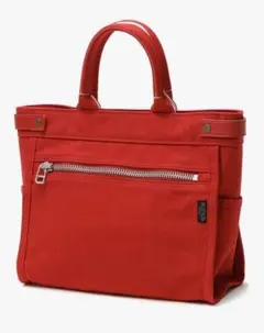 PORTER レッドキャンバストートバッグ