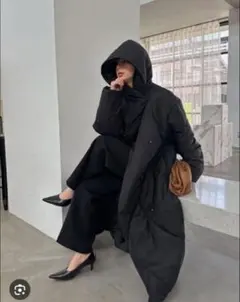 Ameri　WAVE STITCH HEAT POLAK LONG COATのサムネイル
