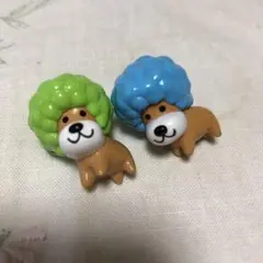 アフロ犬　マグネット　セット　平成レトロ　サンエックス　2002