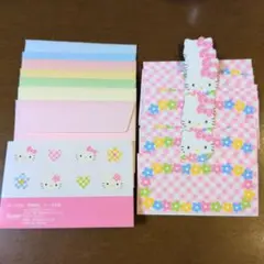 サンリオ　ハローキティ ミニカードパック　ミニレター　レトロ　レア