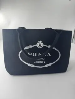 ブラック キャンバス ショルダーバッグ