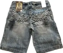 【新品タグ付】RED PEPPER ゴールドラベル デニムショートパンツ 27