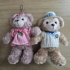 ダッフィー シェリーメイ ぬいぐるみバッジ