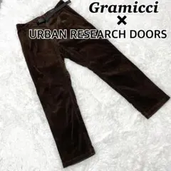 グラミチ　アーバンリサーチドアーズ ダークブラウン コーデュロイパンツ S