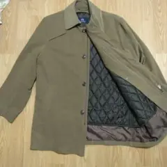 RAMBlEメンズチェスターコート　中綿付き　Lサイズ　秋冬向き