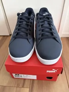PUMA プーマ スマッシュ V2 バック スニーカー ネイビー 27cm