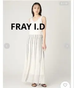 FRAY I.D フレイアイディー ギャザーティアードワンピース 新木優子
