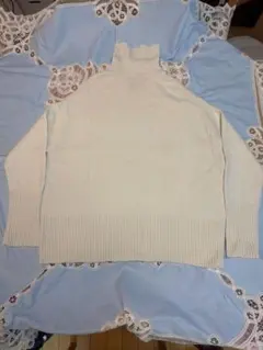 N.O.R.C by the line ウールカシミヤタートルネックニット