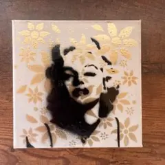 バンクシー　マリリンモンロー　グラフィティー　スプレーアート　絵画　x15