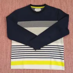 ボーダーロンt 長袖カットソー