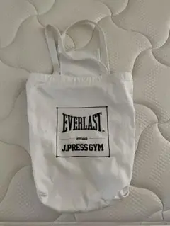 EVERLAST J.PRESS GYM トートバッグ ホワイト