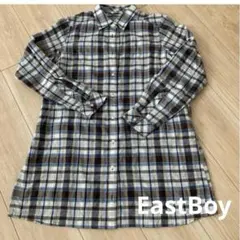 ２０　EastBoy チェック柄 長袖シャツ