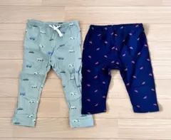 処分価格❣️ベビーパンツ2点セット⭐︎