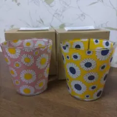 北欧　STUDIO HILLA　デイジー　タンブラーグラス　2個セット