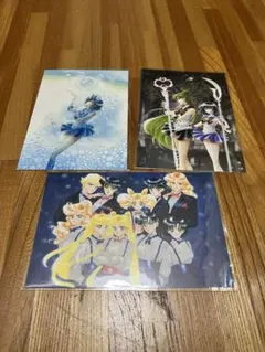 セーラームーン展 ポストカード 3点セット まとめ売り マーキュリー サターン