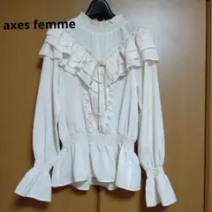 axesfemmeフリルレースキャンディスリーブ姫カジhimekaji平成