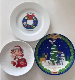 クリスマスプレート ケンタッキー 不二家 ペコちゃんのサムネイル