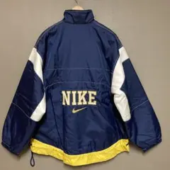NIKE オールドナイキ 90s 銀タグ　ハーフジッププルオーバー 中綿