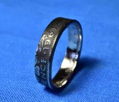 幸せを呼ぶ6ペンスコインで指輪お作りします
