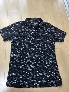 MUTA 黒 グラフィックプリント シャツのサムネイル