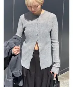 RIM.ARKシアーリブスプリングニットのサムネイル
