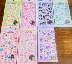 7枚セット ボンボンドロップシール サンリオ ぷくぷく シール