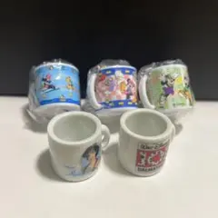 ディズニー ミニマグ キーチェーン ミニマグカップセット カプセルワールド