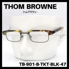 THOM BROWNE　TB-901　メガネフレーム トータス調　ユニセックス 2026年最新】THOM BROWNE メンズ メガネの人気アイテム - メルカリ