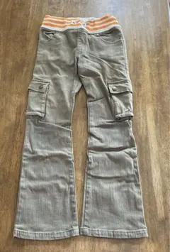 JUNKSTORE カーゴパンツ カーキ(同サイズベージュあり) 130