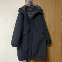 UNIQLO×エンジニアドガーメンツ パフテックフードコート ブラック S