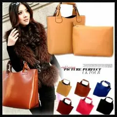 【新品 送料無料】 大きめ かわいい 人気 a4 レトロ風 ハンドトート バッグ