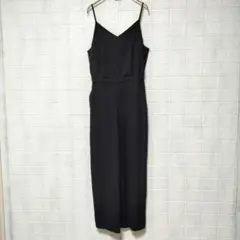 UNIQLO ユニクロ (M)　キャミソール サロペット　ポケットあり　ブラック