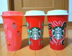 美品✨スターバックス【ホリデー仕様リユーザブルカップ473ml】
