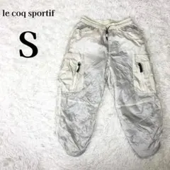 le coq sportif ルコックスポルティフ ナイロンカーゴパンツ Sのサムネイル
