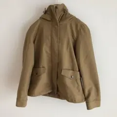 ✨良品✨ エヌベーシック S マウンテンパーカー 軽量 綿 ナイロン キャメル