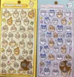 正規品　ボンボンドロップシール　 ちいかわ　 ハチワレ　うさぎ　集合