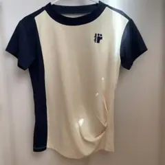 Tシャツ クリーム/ネイビーのサムネイル