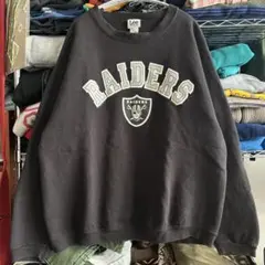 90s usa製 raiders sweat black lee sport