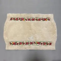 BETILLER 花柄刺繍 室内用玄関マット
