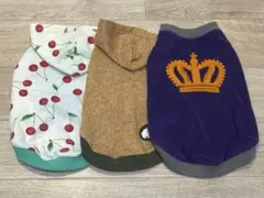 iDog 犬服 まとめ売り ３点セット Mサイズ ドッグウェア