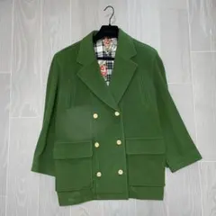 LAUTREAMONT 金ボタン ダッフルコート　ジャケット　緑　希少　古着