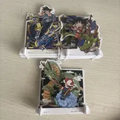 一番くじ　ドラゴンボール 神龍　悟空　下位賞　アクリルスタンド 3点セット