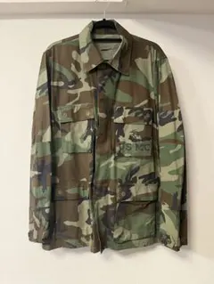 カモフラージュ柄　ミリタリーブルゾン