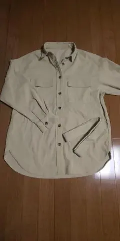 ⭐️GU コーデュロイベルテッドオーバーサイズシャツ⭐️