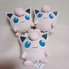 ポケモン　もふぐっとぬいぐるみ　～プリン～　　3体セット