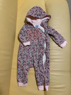 baby GAP 裏起毛アウター　ジャンプスーツ　ロンパース　つなぎ　70