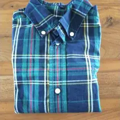 Ralph Lauren チェック柄長袖シャツ 3/3T