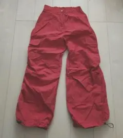 Attitude Makes style カーゴパンツ サイズM 推しカラー 赤